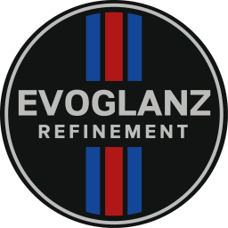 EVOGLANZ Logo – Fahrzeugveredelung und professionelle Autoaufbereitung in Fürstenfeldbruck